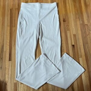 H&M beige flare leggings